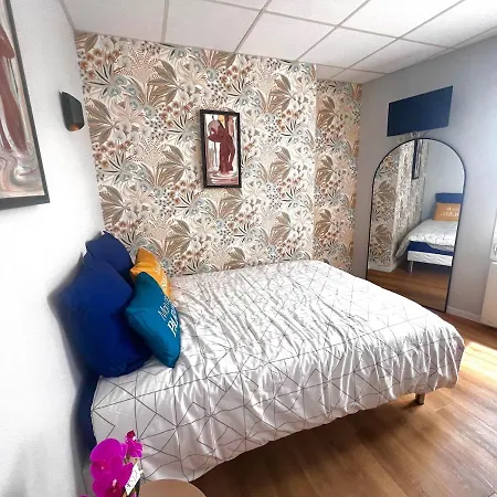 Апартаменты Cosy Entre Gare Et Centre Ville, Toutes Commodites A Pied Ньор